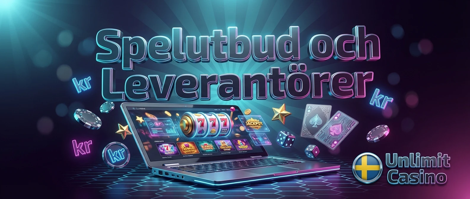 Spelutbud och Leverantörer